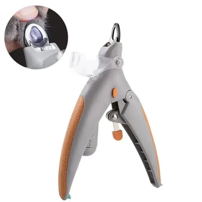 LED Light Pet Nail Clipper With Amplification Function