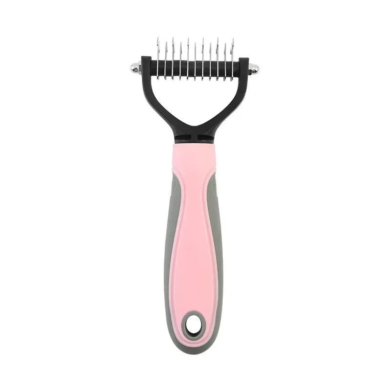 Double Sided Pet Grooming Brush Hair Remover Comb For Cats