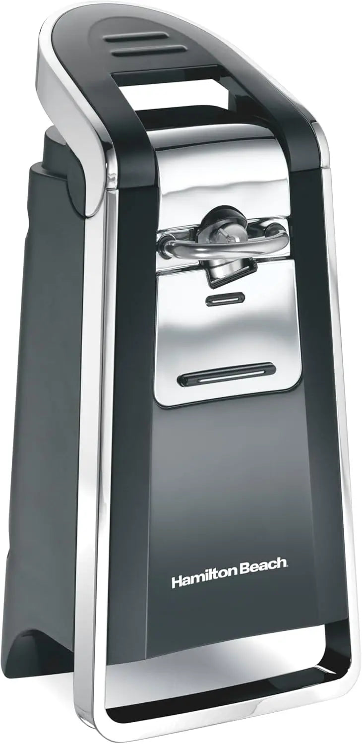 Hamilton Beach Smooth Touch Electric Automatic Can Opener Easy Push Down Lever Eliminates Sharp Edges Opens All Standard-Size