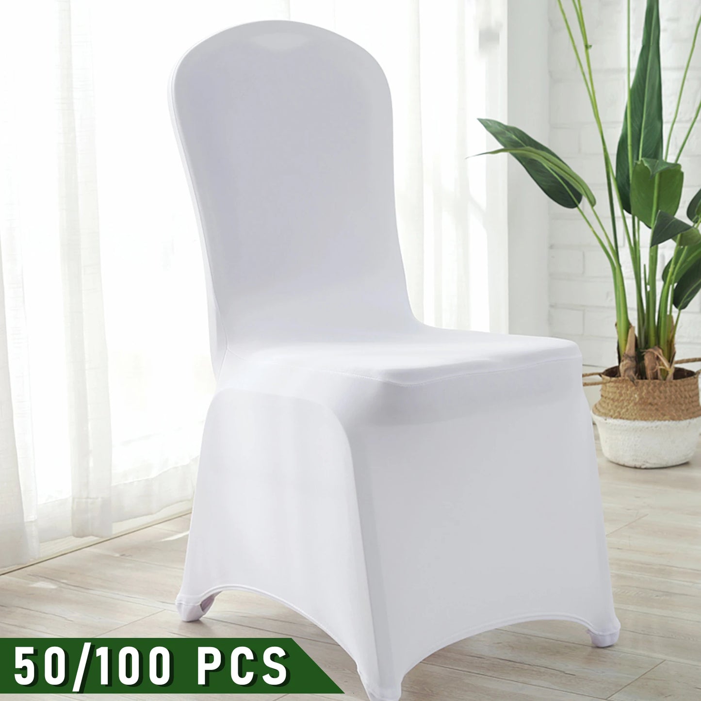 Wedding Chair Cover Spandex Slipcover Banquet Hall Dining