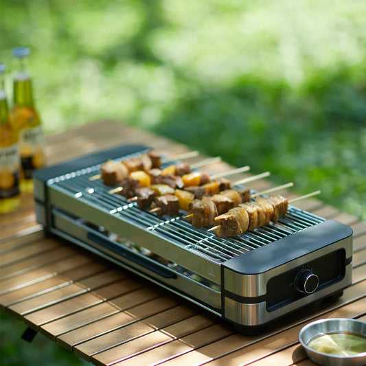 AMERZIS Stainless Steel Electric Grill With Temperature Control
