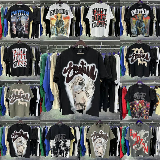 Streetwear Mixed Emotions Graphic Tee For Men And Women