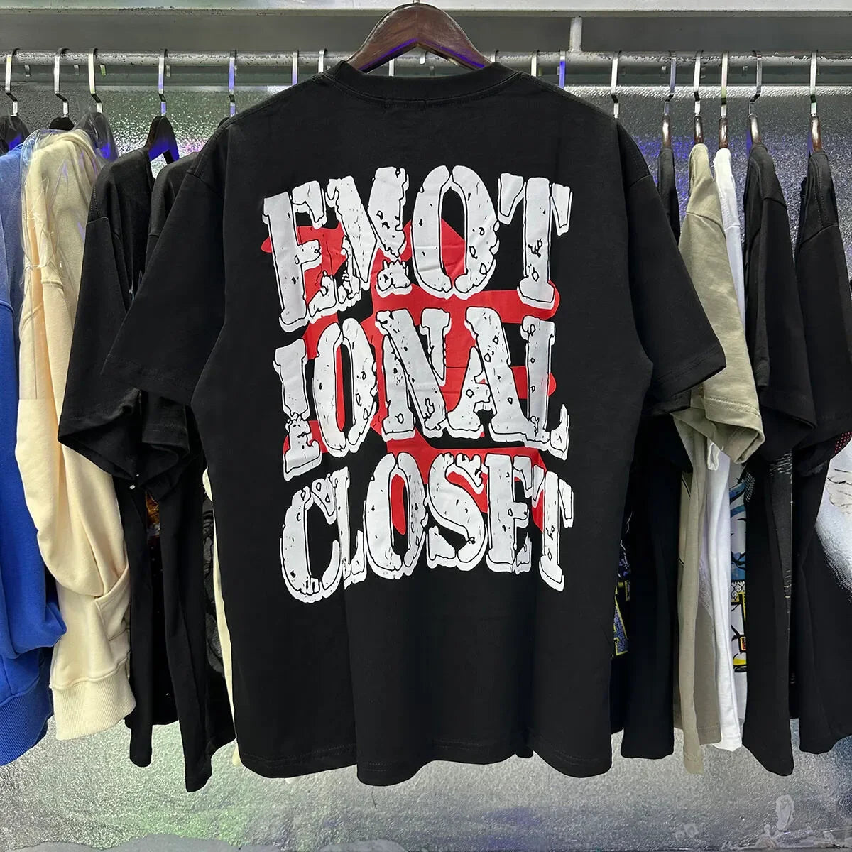 Streetwear Mixed Emotions Graphic Tee For Men And Women