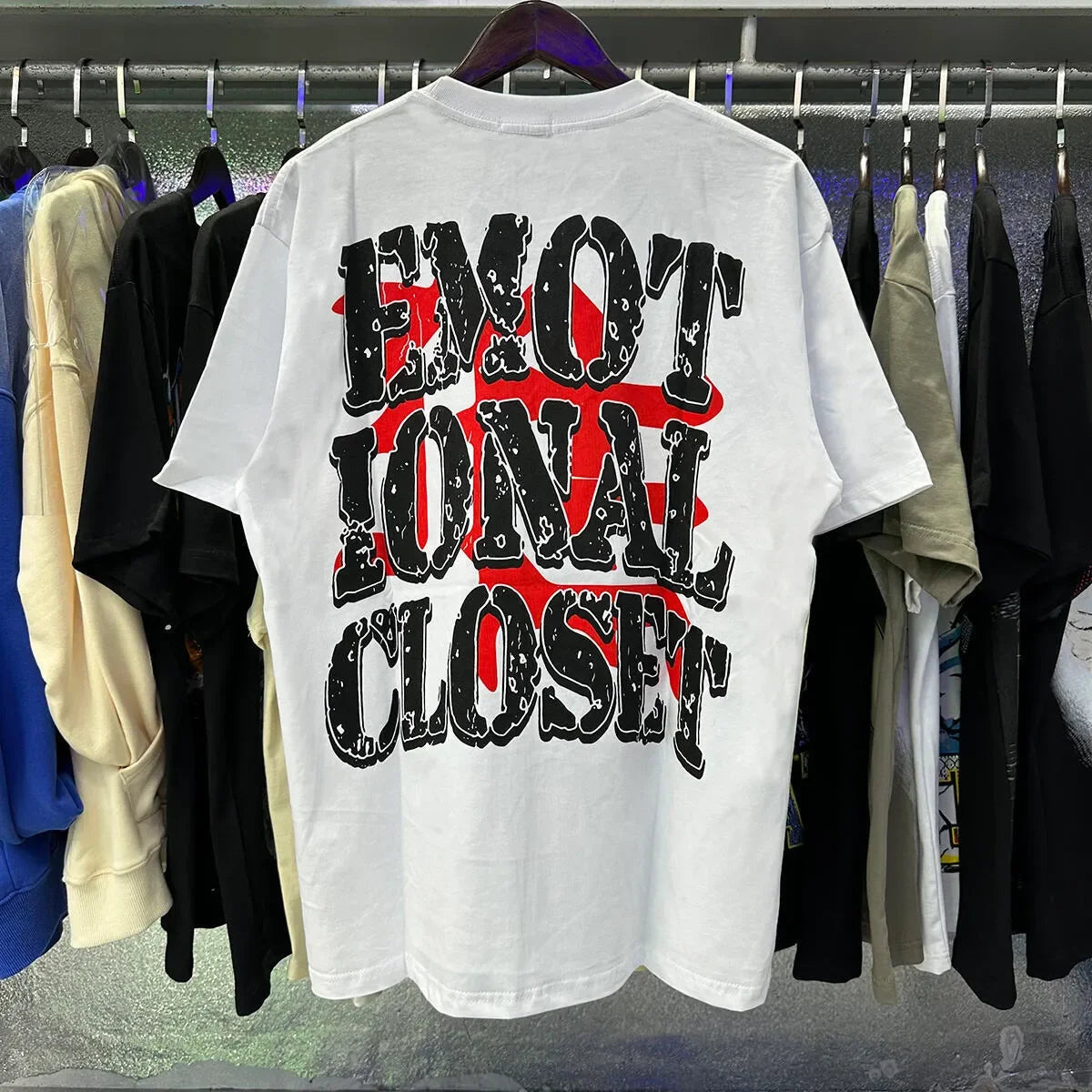 Streetwear Mixed Emotions Graphic Tee For Men And Women