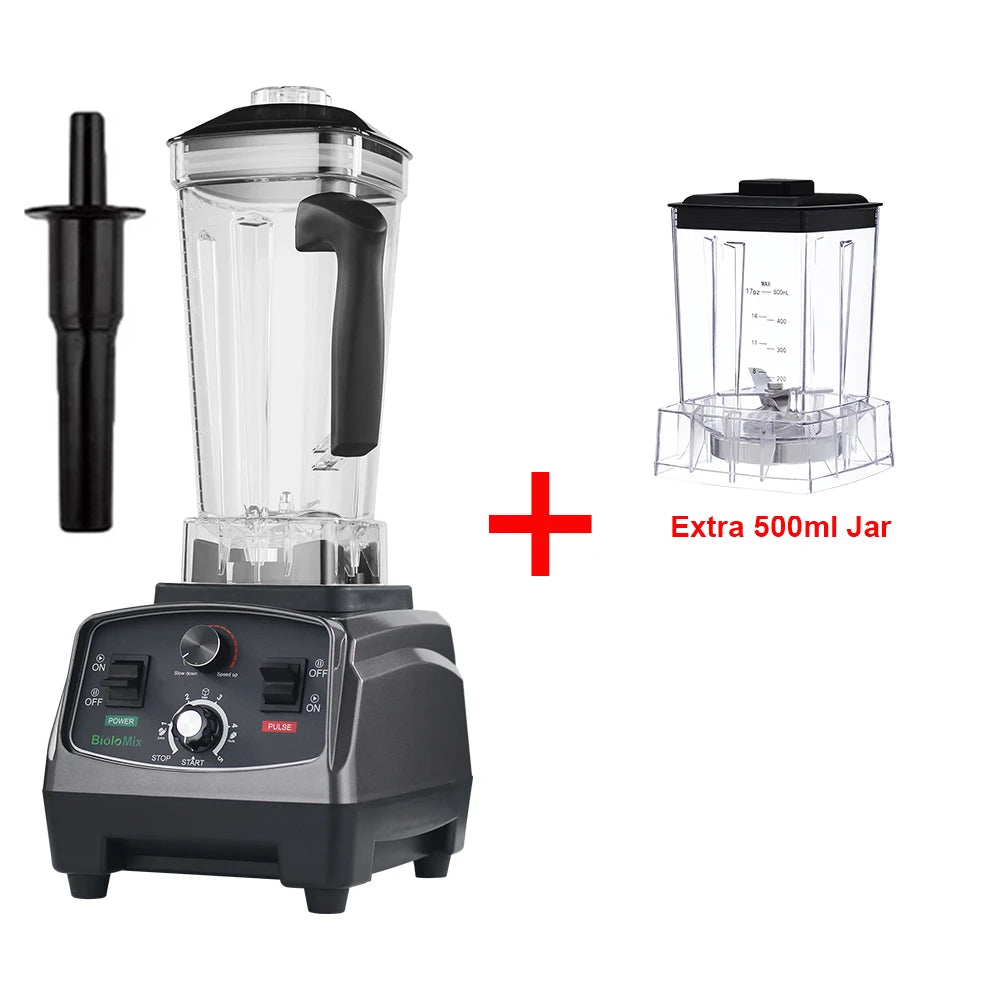 Biolomix 3HP 2200W Heavy Duty Commercial Blender Mixer Juicer