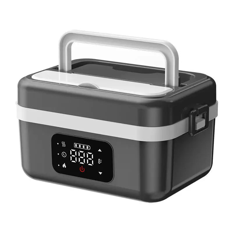 Wireless Heated Insulated Lunch Box With 8000mAh Battery And 60W Heating