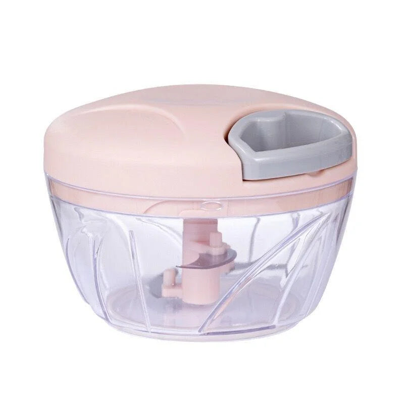 Manual Stainless Steel Garlic Chopper For Vegetable Rotation Press