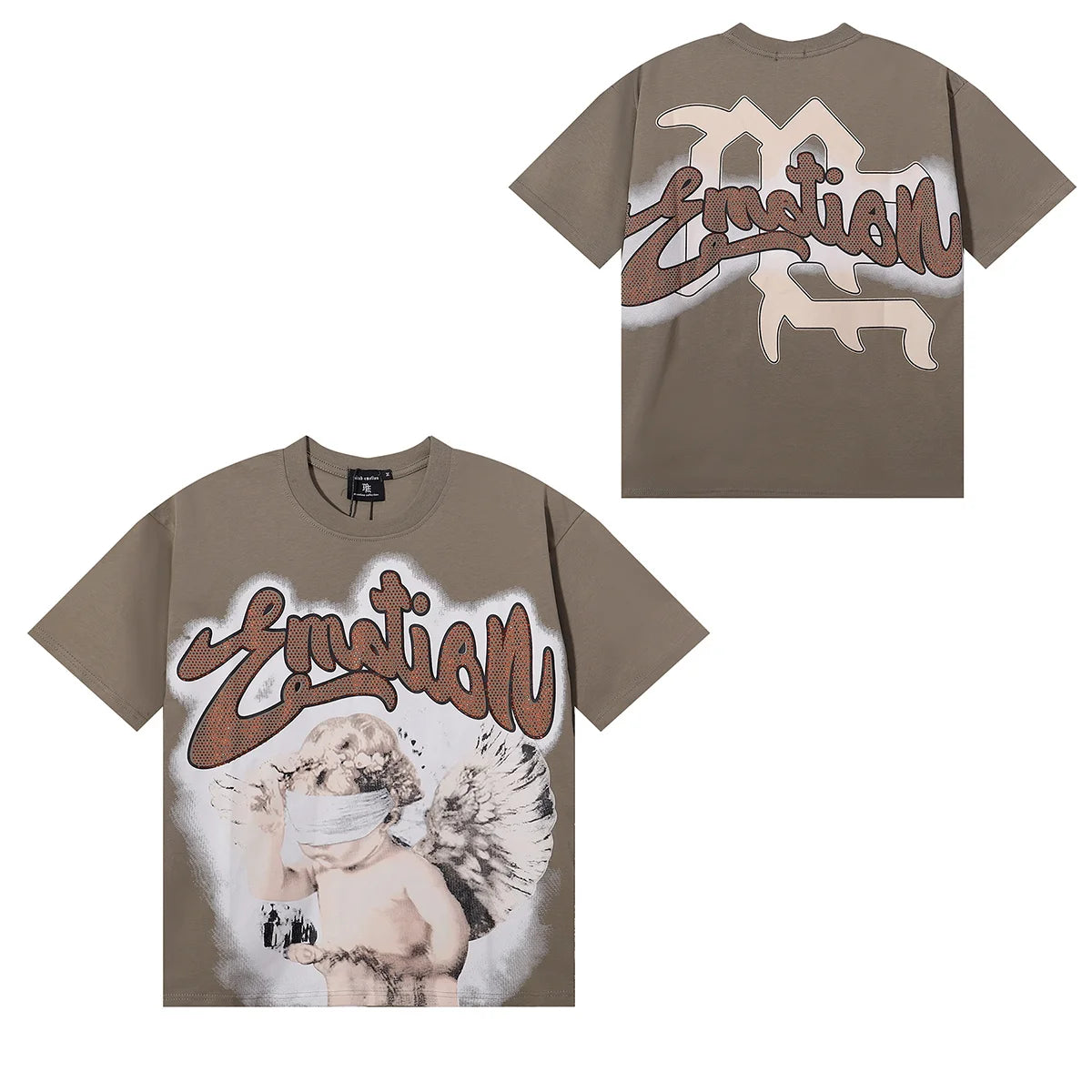 Streetwear Mixed Emotions Graphic Tee For Men And Women