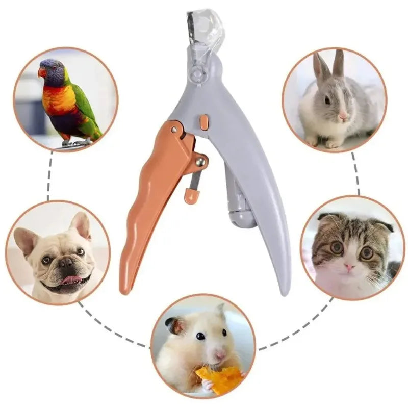 LED Light Pet Nail Clipper With Amplification Function