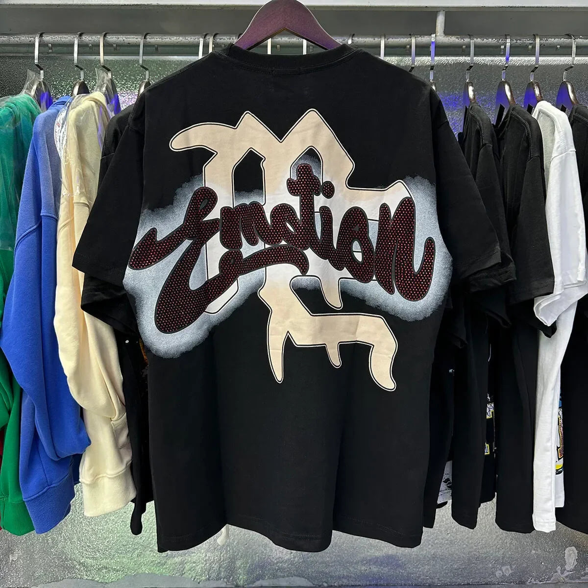 Streetwear Mixed Emotions Graphic Tee For Men And Women