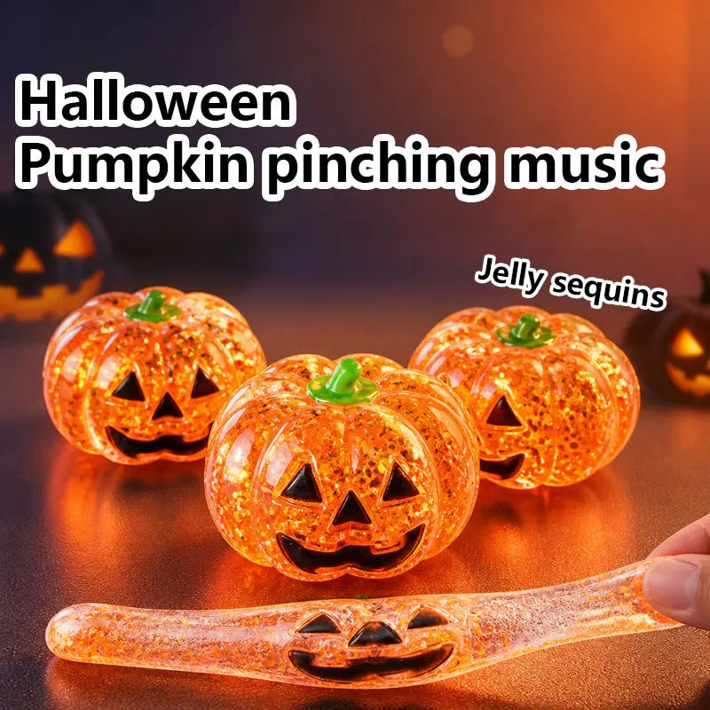 Halloween Pumpkin Squishy Toy, Slow Rebound Stress Relief Fidget