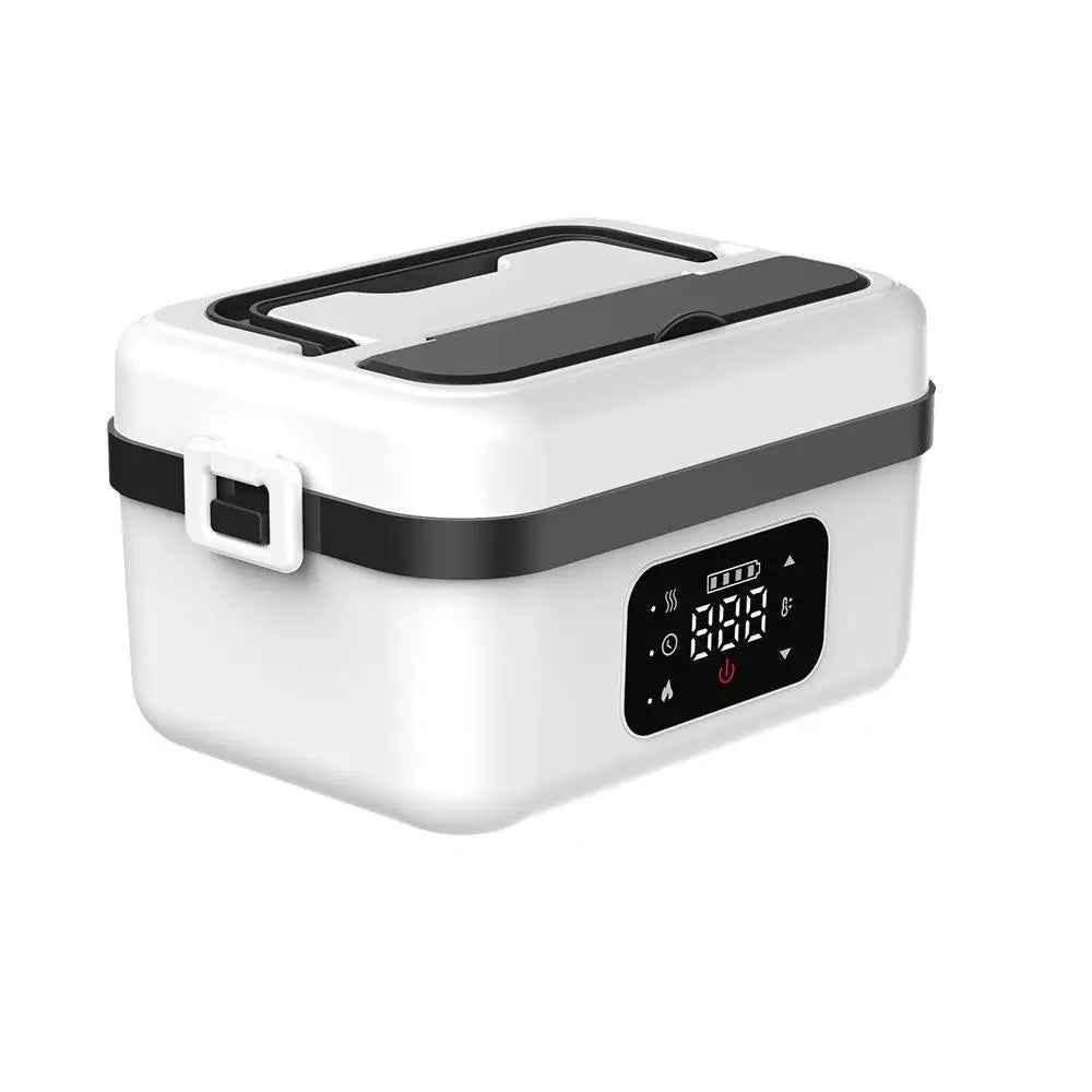 Wireless Heated Insulated Lunch Box With 8000mAh Battery And 60W Heating