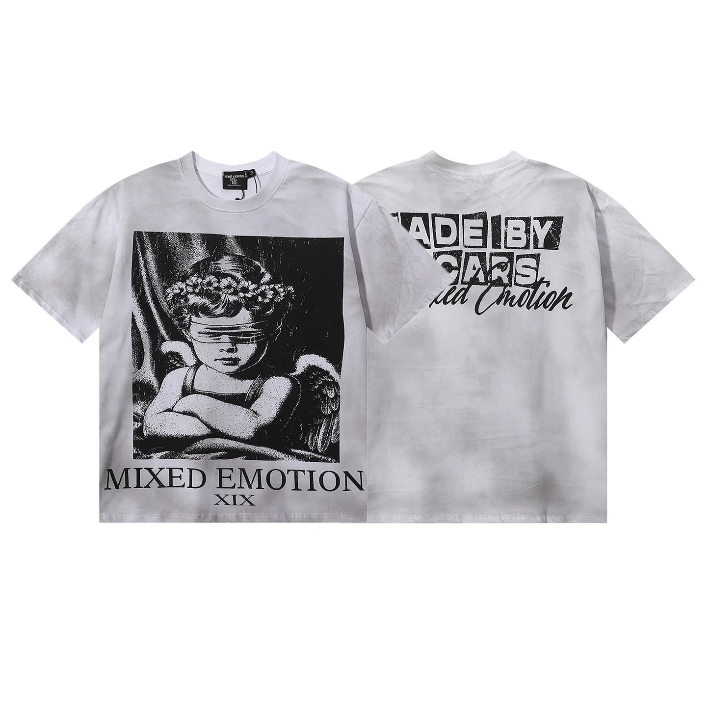 Streetwear Mixed Emotions Graphic Tee For Men And Women