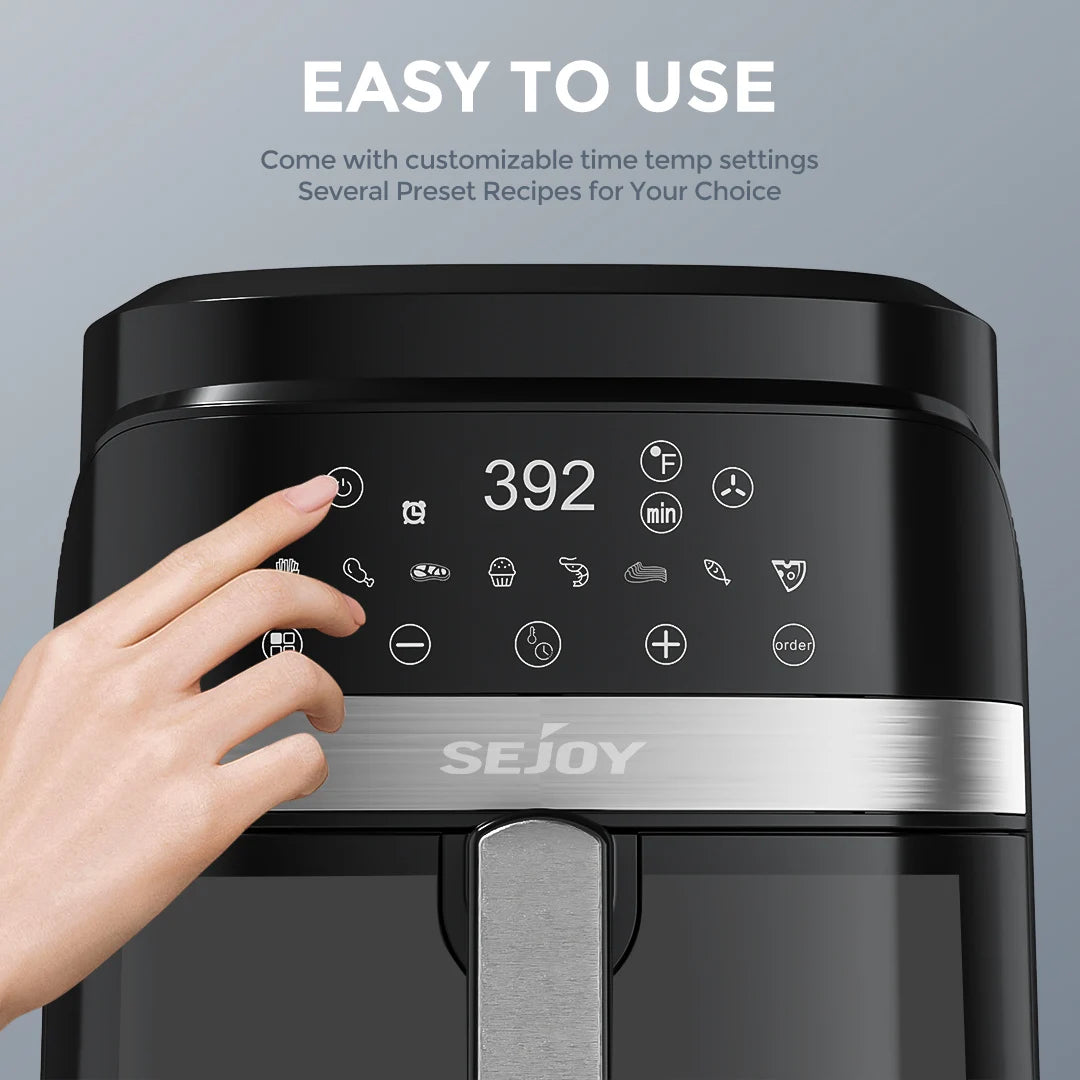 Sejoy Multifunctional Air Fryer With Ceramic Coating