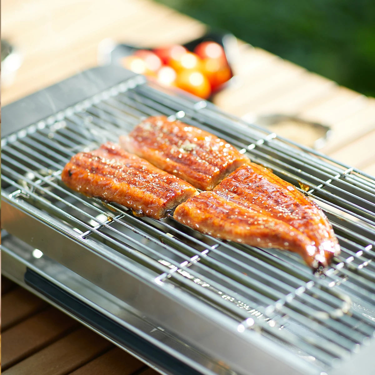 AMERZIS Stainless Steel Electric Grill With Temperature Control