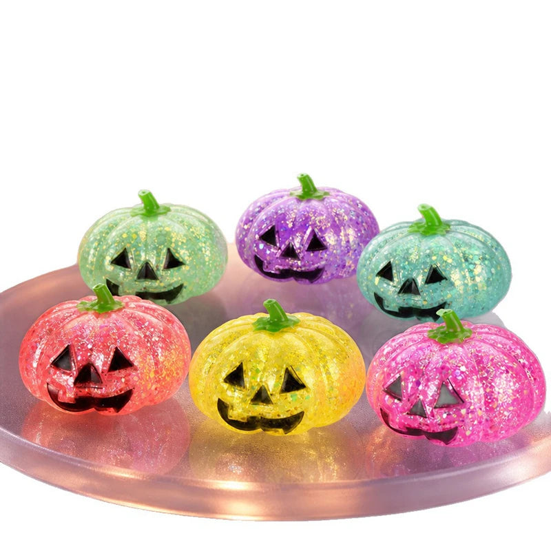 Halloween Pumpkin Squishy Toy, Slow Rebound Stress Relief Fidget