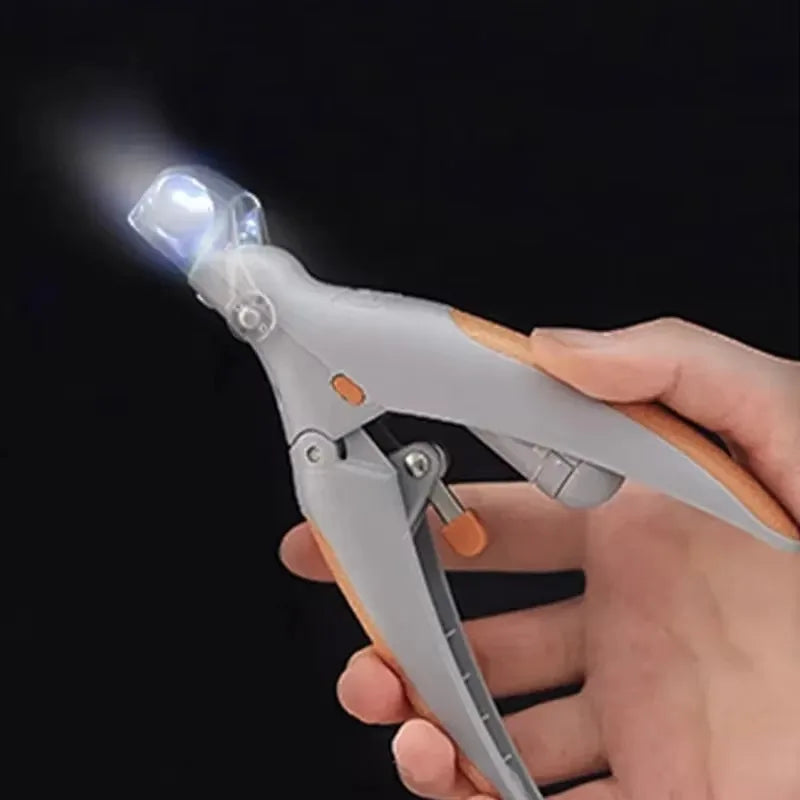 LED Light Pet Nail Clipper With Amplification Function