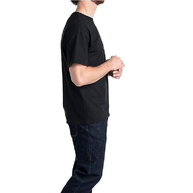 Mens Classic Crew Neck Cotton Blend Short Sleeve Tees Pack