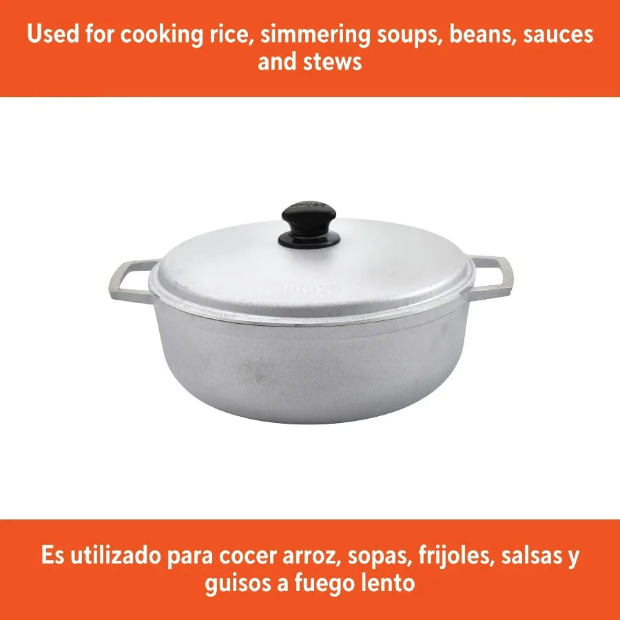 IMUSA Caldero 3-Piece Cast Aluminum Set For Stove And Oven