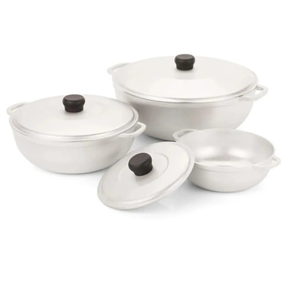 IMUSA Caldero 3-Piece Cast Aluminum Set For Stove And Oven