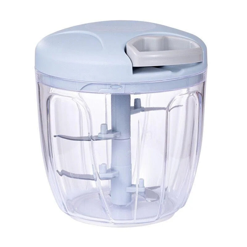 Manual Stainless Steel Garlic Chopper For Vegetable Rotation Press