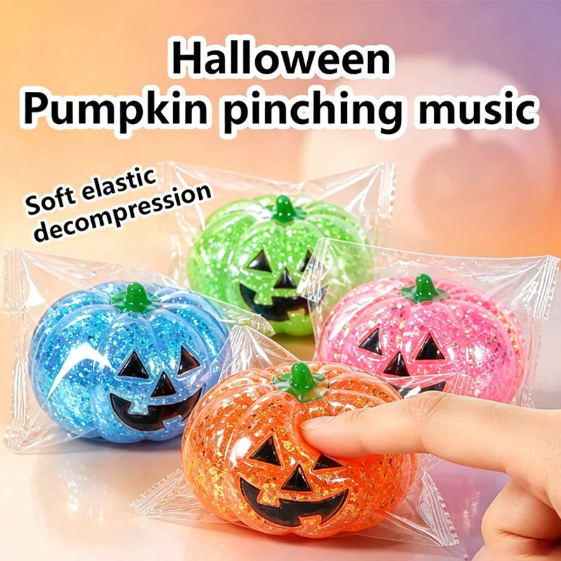 Halloween Pumpkin Squishy Toy, Slow Rebound Stress Relief Fidget