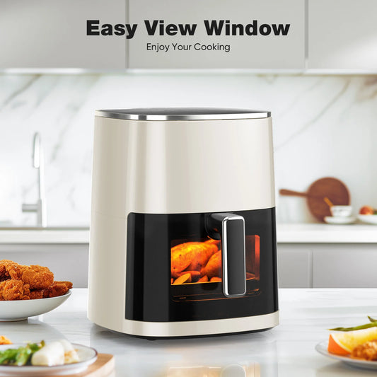JHK Electric Air Fryer With Window And Multi Cook Functions
