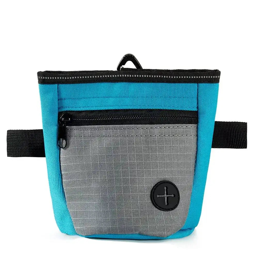 Pet Treat Bag With Magnet Closure – Walking Fanny Pack, Training Snack Pouch For Going Out, Small Dog Artifact