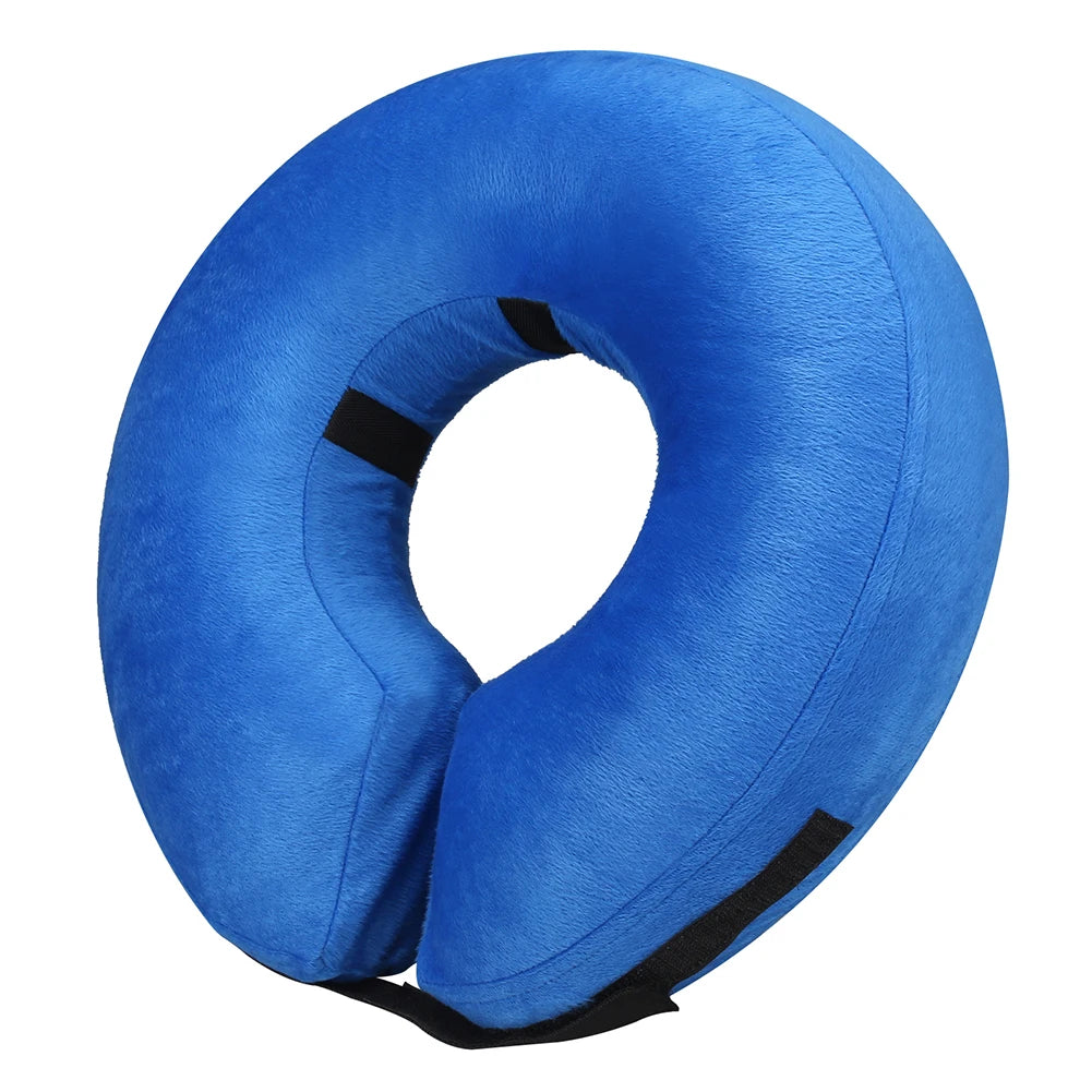 Inflatable Post Surgical Pet Recovery Collar For Dogs And Cats