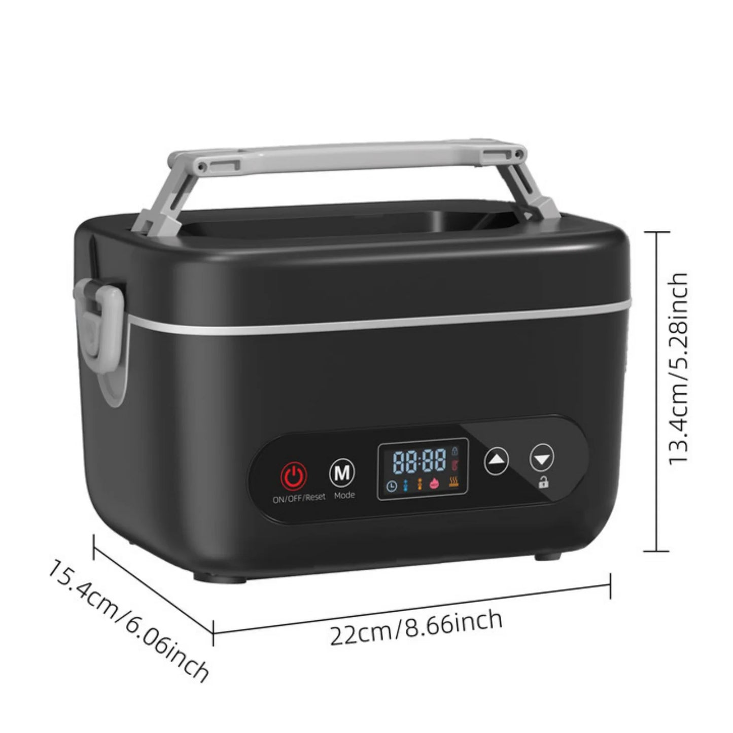 12000mAh Wireless Lunch Box Heater With Automatic Temperature Control