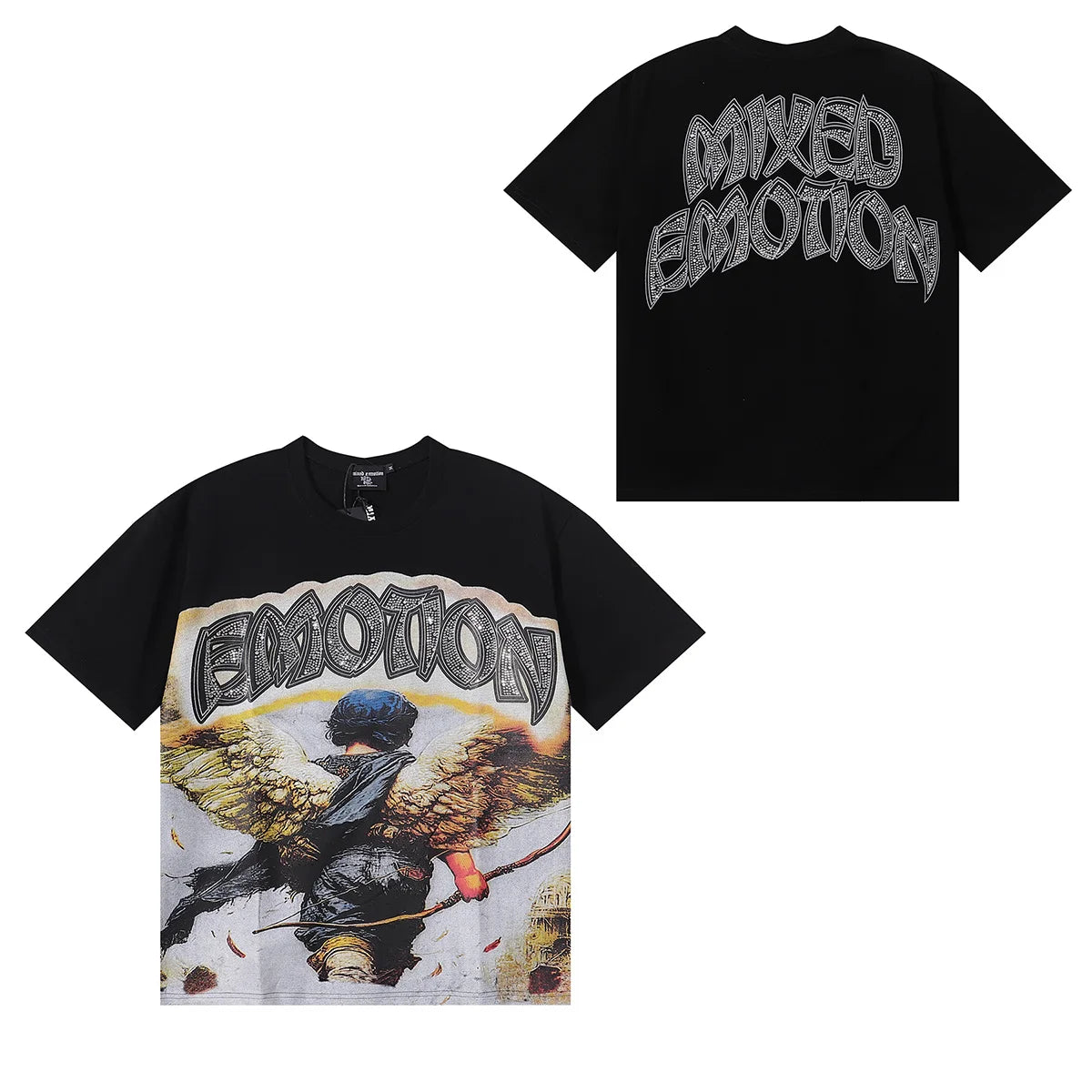 Streetwear Mixed Emotions Graphic Tee For Men And Women