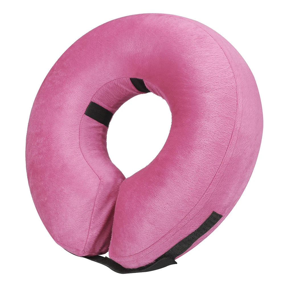 Inflatable Post Surgical Pet Recovery Collar For Dogs And Cats