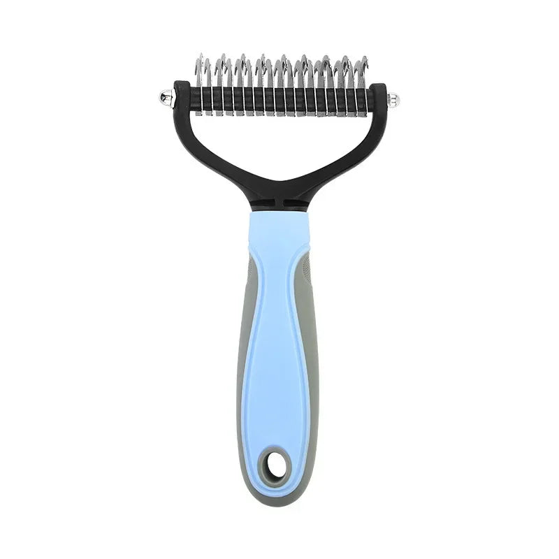 Double Sided Pet Grooming Brush Hair Remover Comb For Cats