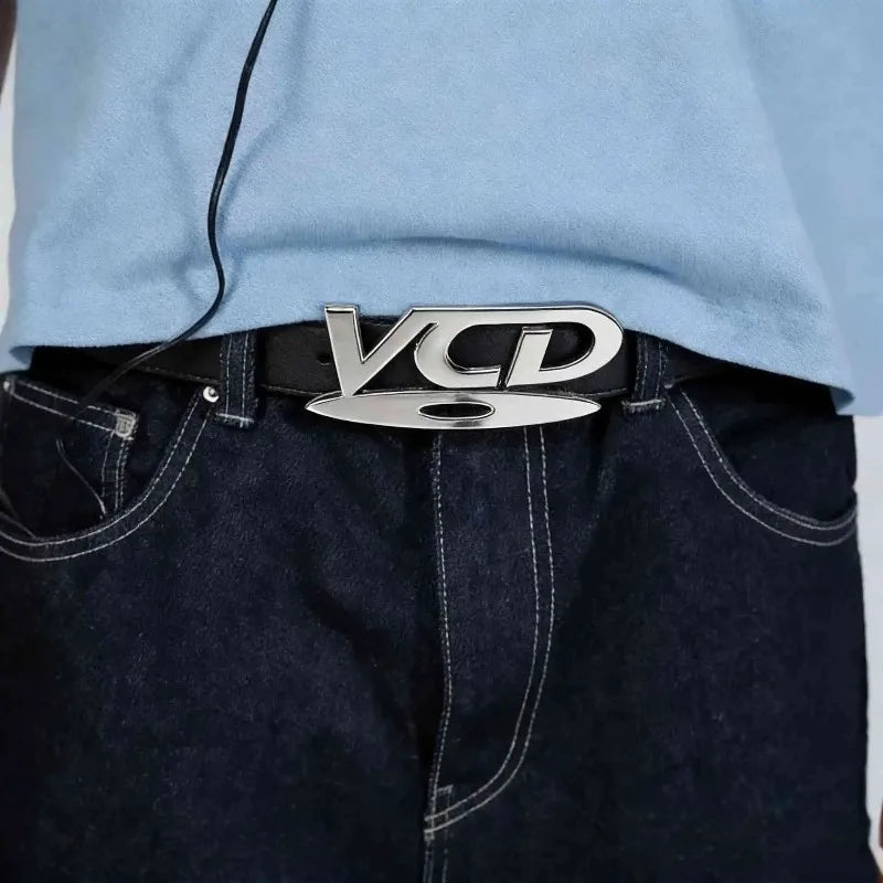 Nostalgic DVD Buckle Belt Unisex for Everyday and Partywear
