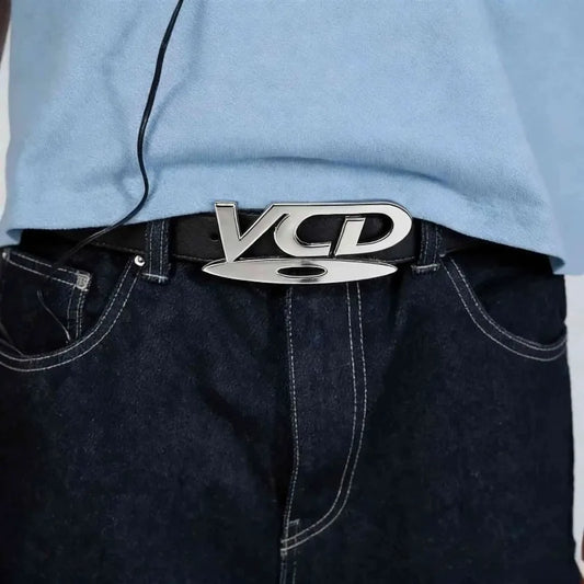 Nostalgic DVD Buckle Belt Unisex for Everyday and Partywear